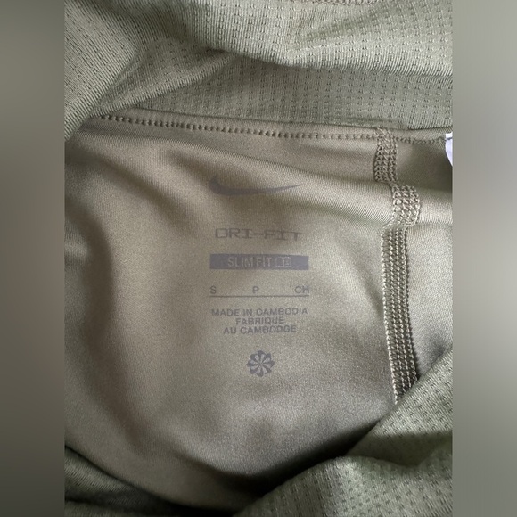 Nike Victory Green Tennis Skirt Side Slit with Shorts Size M - Picture 6 of 10